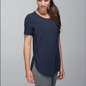 Lululemon Om Navy Shirt